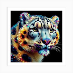 Snow Leopard 20 Art Print