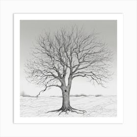 Bare Tree 9 Art Print