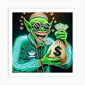 Money Bag Art Print