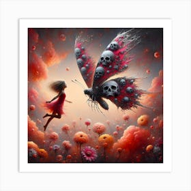 'Flight Of The Butterflies' 1 Art Print