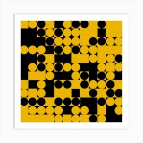 Black Squares Art Print