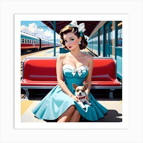 Station Beauty Art Print