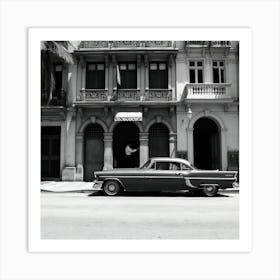 Old Car In Cuba 1 Art Print