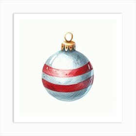 Christmas Ornament Art Print