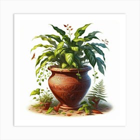 Potted Plant 10 Art Print