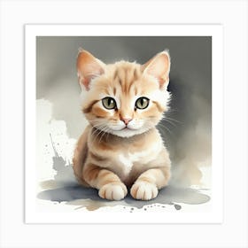 Kitten Art Print