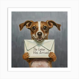 Letter Has Arrived Art Print