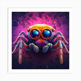 Spider With Eyes Art Print