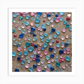 Beach Glass Art Print