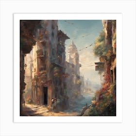 Cityscape 8 Art Print