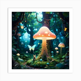 Fairy Forest Art Print