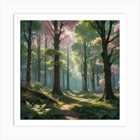 Forest 12 Art Print