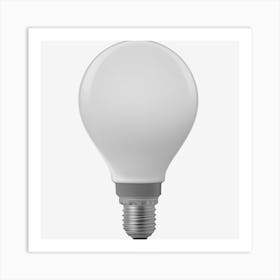 Light Bulb Art Print