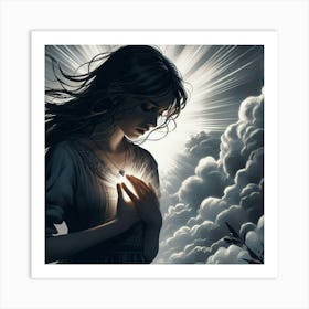 Angel Of Light Art Print