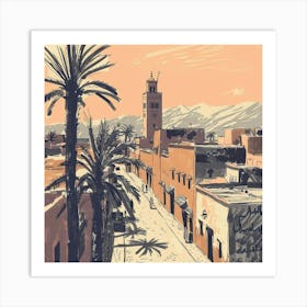 Marrakech, Morocco 1 Art Print