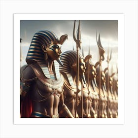 Egyptian Army Art Print