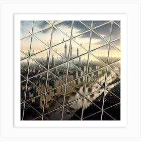 London Skyline 2 Art Print