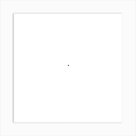 Dot space Art Print