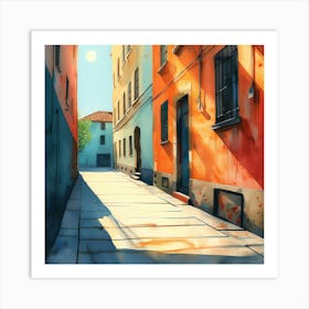 Street Scene 13 Art Print