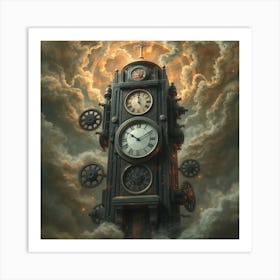 Clock Tower Art Print