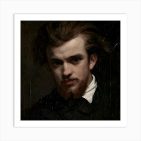 Portrait Of A Young Man Art Print