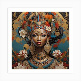 Egyptian Woman Art Print