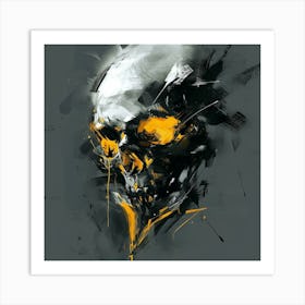 Skull Painting Art Print