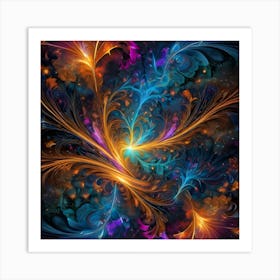 Abstract Fractal Art 14 Art Print