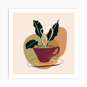 Cup Of Tea 1 Art Print