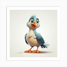 Pigeon Art Print