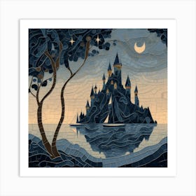 Castle In The Sky 4 Art Print