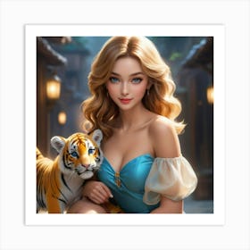 Cinderella 190 Art Print