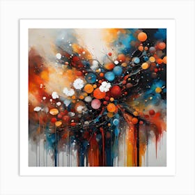 Abstract Painting 19 Art Print