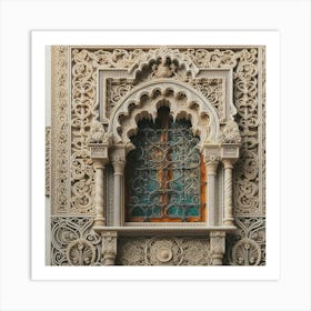 Window Of A Mosque Art Print