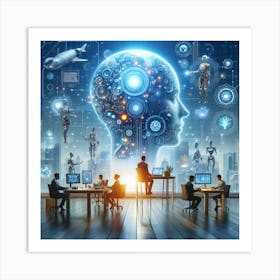 Artificial Intelligence Art Print