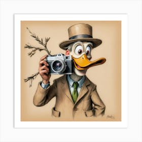 Donald Duck 10 Art Print