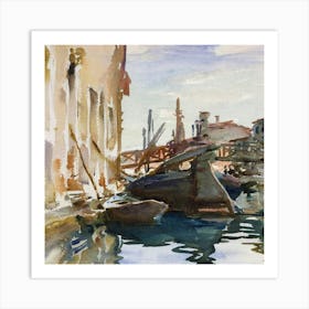 Venice Canal Art Print