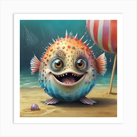 Puffer Fish 11 Art Print