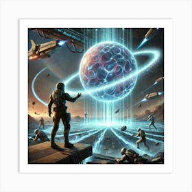 Celestial Vanguard Graviton Surge Special Ability Art Print