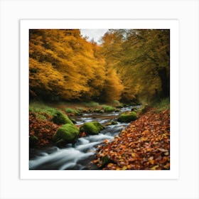 Autumn In The Forest 2 Art Print