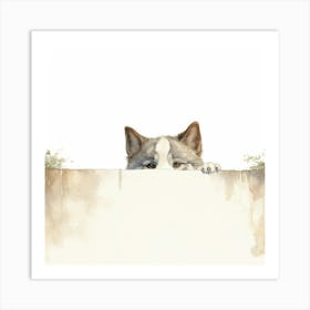 Husky Art Print