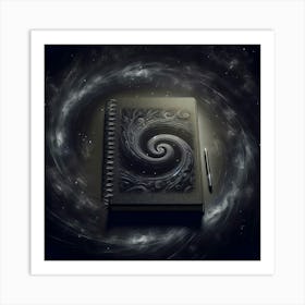 Spiral Notebook Art Print