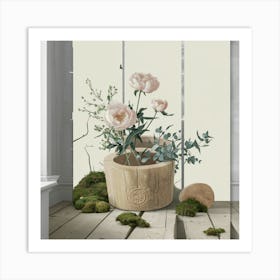 Flowers In A Pot 7 Art Print