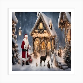 Santa Claus Art Print