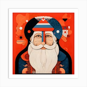 Santa Claus 24 Art Print