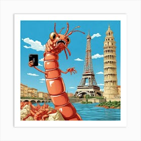 Eiffel Tower 1 Art Print