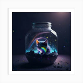 Cat Galaxy (152) Art Print