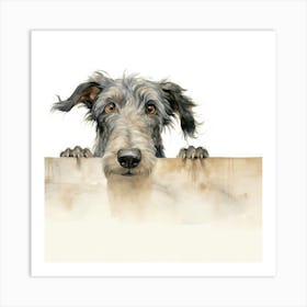 Scottish Deerhound 2 Art Print