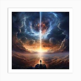 Mankind Breaking Through The Firmament #3 -Juangisme Art Print