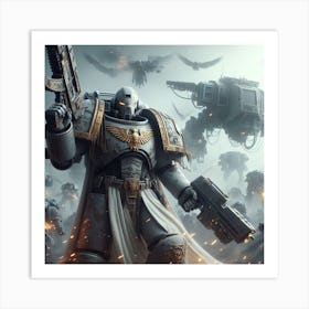 Space Marines 1 Art Print